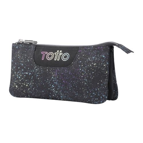 Estojo reciclado triplo // Recycled triple pencil case