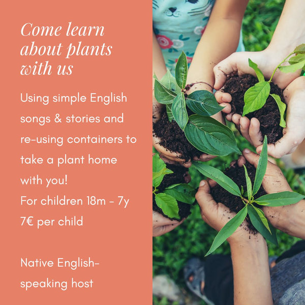 Planting workshop for English-speaking families | 03/06/2023