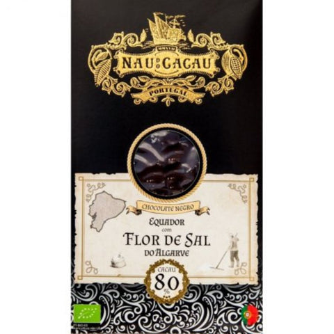 Chocolate Nau do Cacau - Flor de Sal 80g