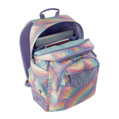 Mochila Totto Rayol em material reciclado // Recycled backpack