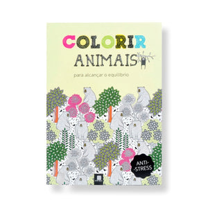 Colorir Animais (equilíbrio)  - Livro para colorir