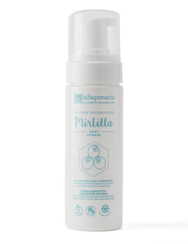 Mousse de limpeza biológico Mirtilo - peles sensíveis // Organic cleansing foam - sensitive skin