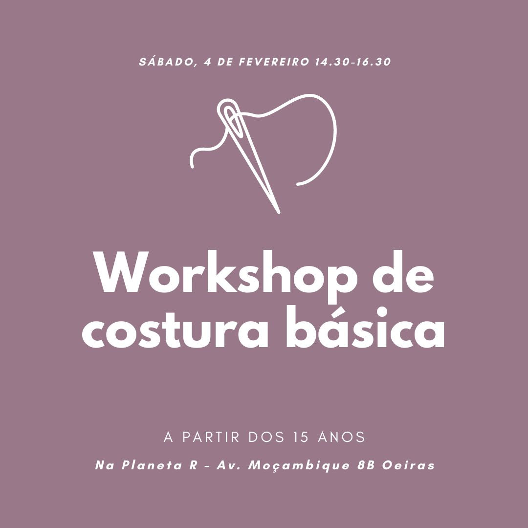 Workshop de costura básica